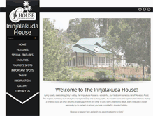 Tablet Screenshot of irinjalakudahouse.com